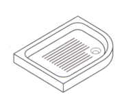 Duschmagasin,Toaletter, Handfat, Accessoarer